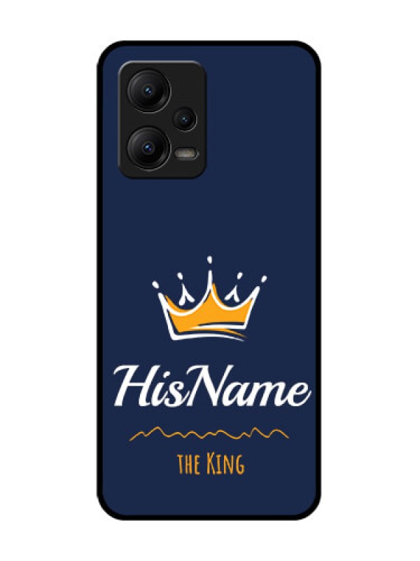Custom Poco X5 5G Custom Metal Phone CaseKing With Name Design