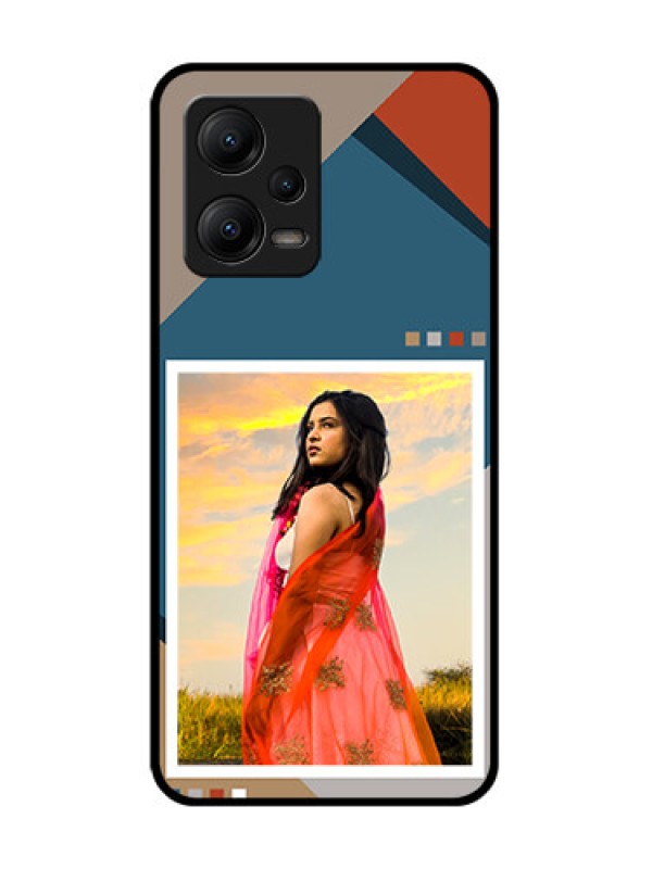 Custom Poco X5 5G Custom Metal Phone CaseRetro Color Pallet Design