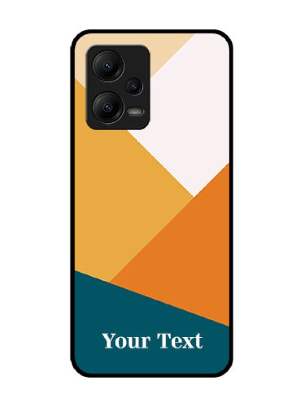 Custom Poco X5 5G Custom Metal Phone CaseStacked Multi - Colour Design