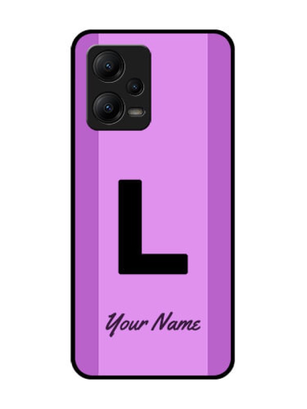 Custom Poco X5 5G Custom Metal Phone CaseTricolor Custom Text Design