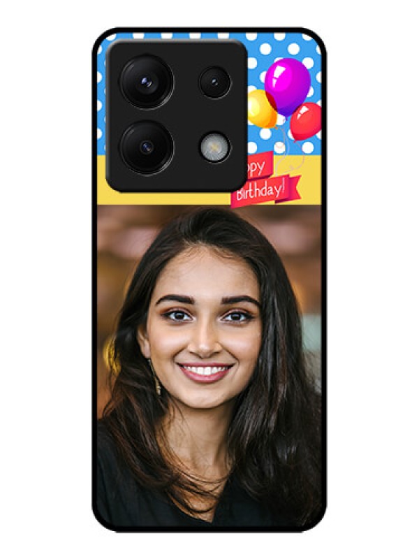 Custom Poco X6 5G Custom Metal Phone CaseHappy Birthday Design