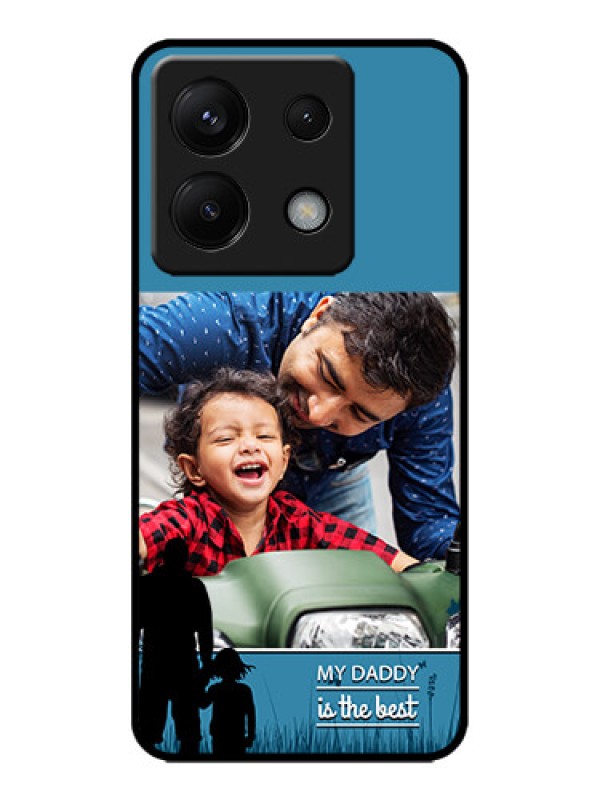 Custom Poco X6 5G Custom Metal Phone CaseBest Dad Design