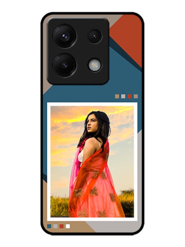 Custom Poco X6 5G Custom Metal Phone CaseRetro Color Pallet Design