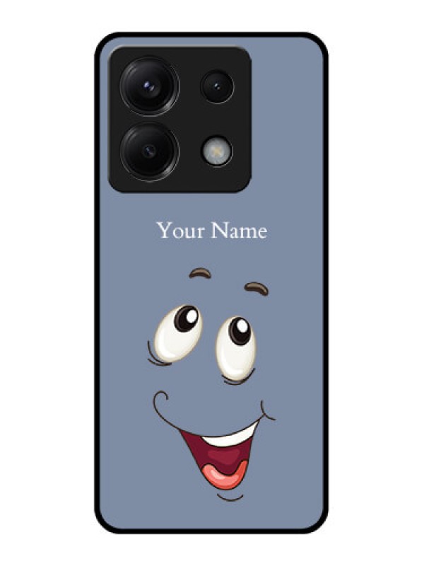 Custom Poco X6 5G Custom Metal Phone CaseLaughing Cartoon Face Design