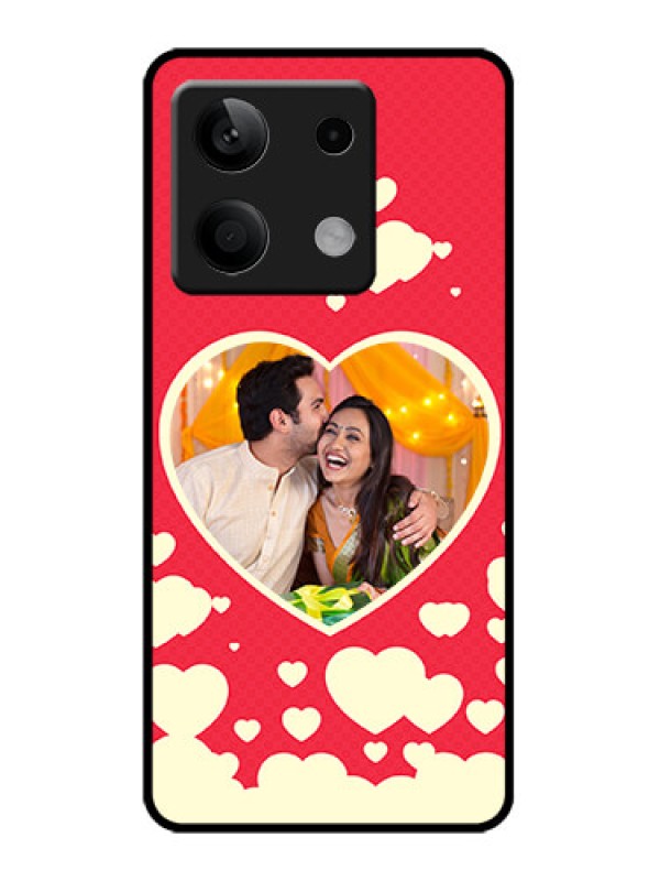 Custom Poco X6 Neo 5G Custom Metal Phone Case - Love Symbols Phone Cover Design