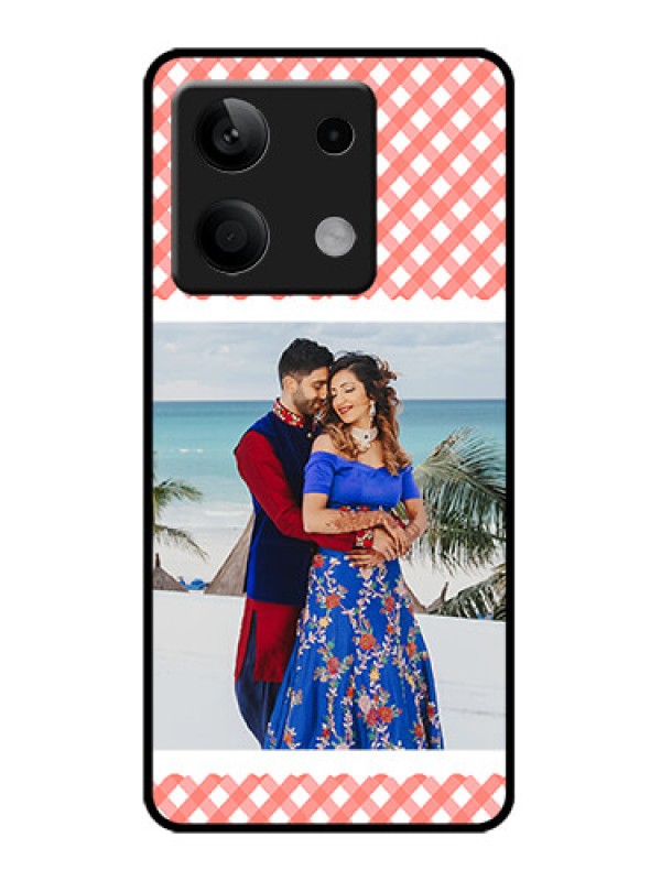 Custom Poco X6 Neo 5G Custom Metal Phone Case - Pink Pattern Design