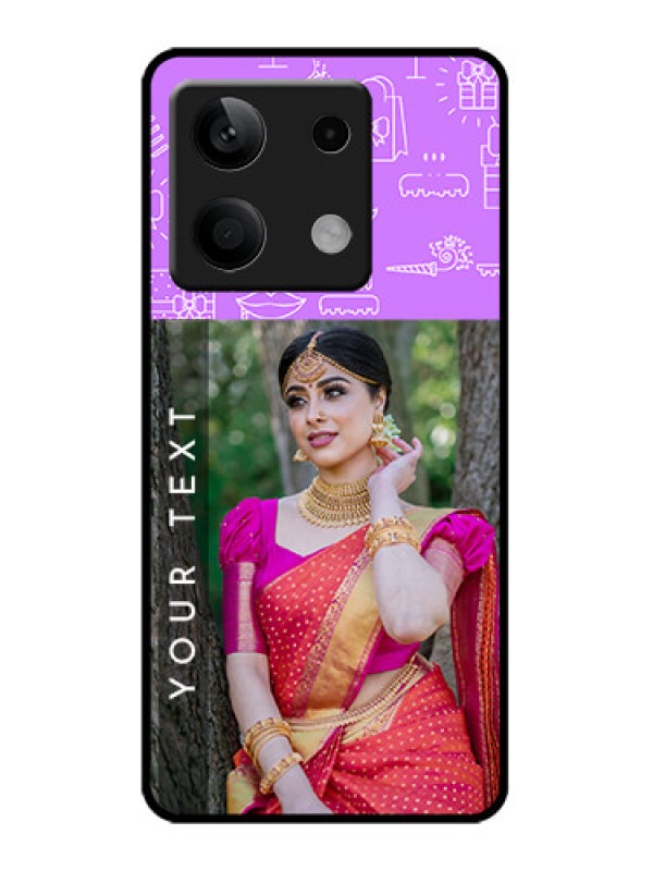 Custom Poco X6 Neo 5G Custom Metal Phone Case - Birthday Icons Design