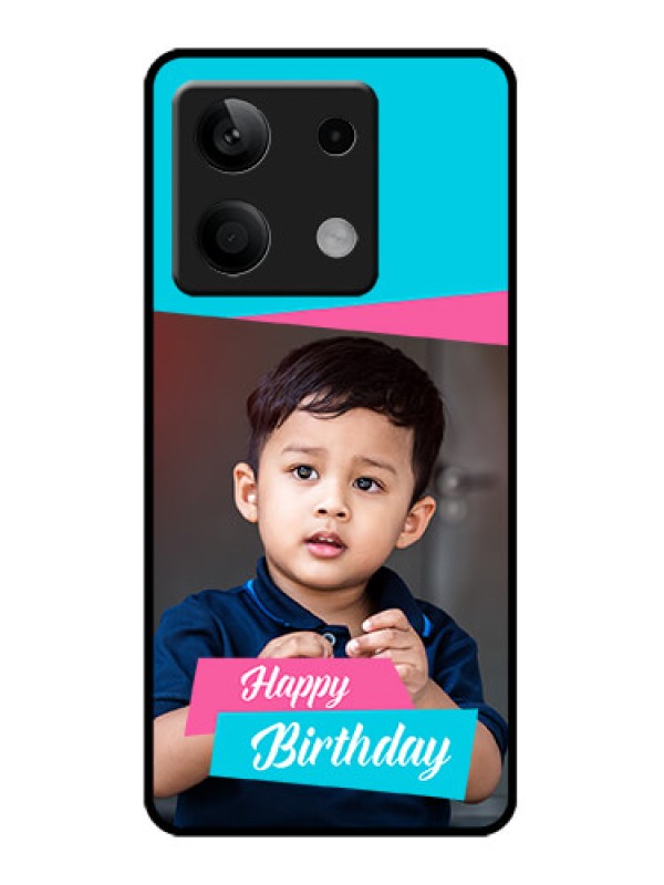 Custom Poco X6 Neo 5G Custom Metal Phone Case - Image Holder With 2 Color Design