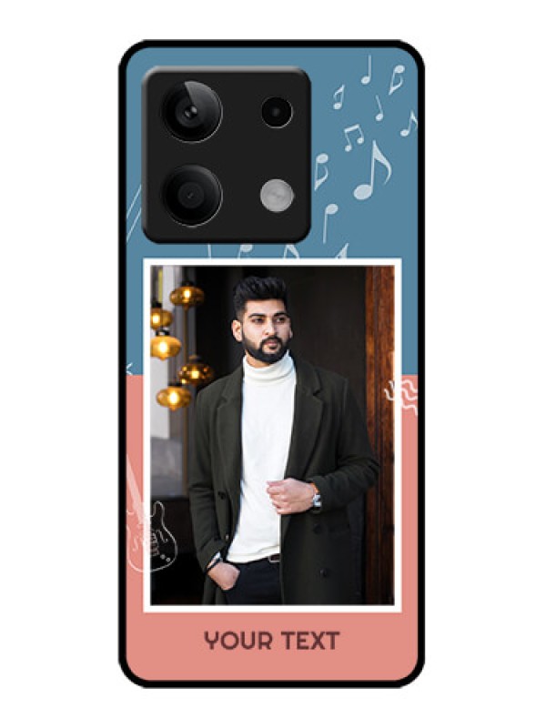 Custom Poco X6 Neo 5G Custom Metal Phone Case - With Color Musical Note Design