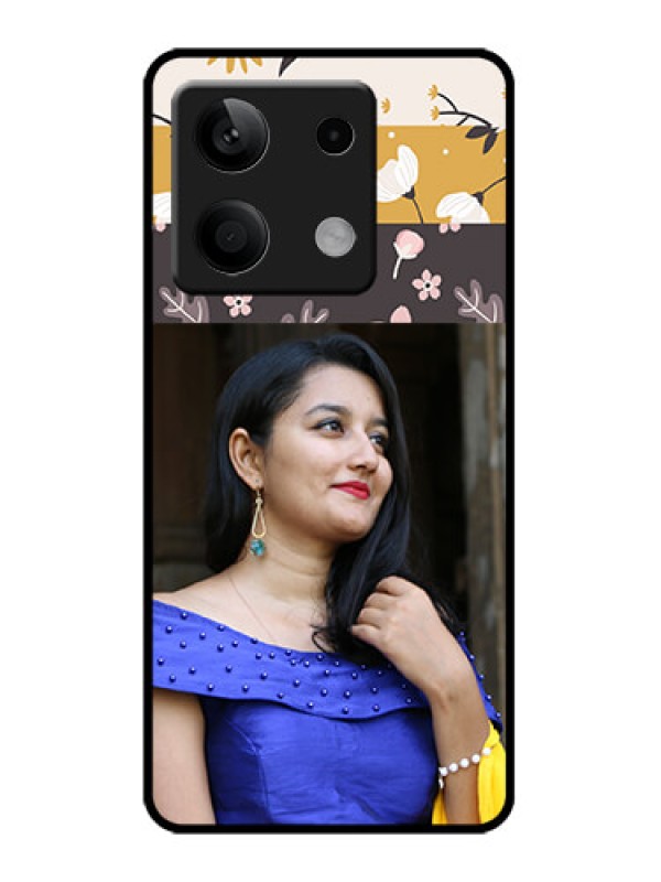 Custom Poco X6 Neo 5G Custom Metal Phone Case - Stylish Floral Design