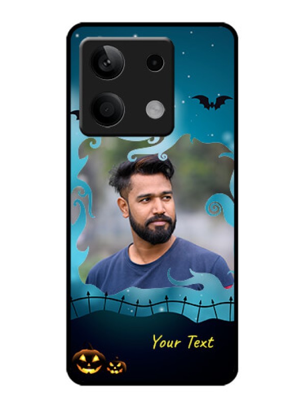 Custom Poco X6 Neo 5G Custom Metal Phone Case - Halloween Frame Design