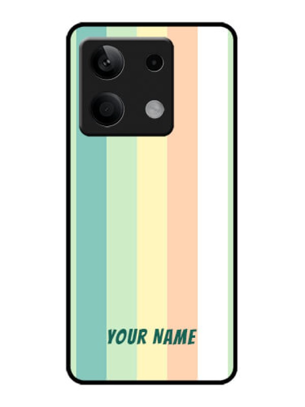 Custom Poco X6 Neo 5G Custom Metal Phone Case - Multi - Colour Stripes Design