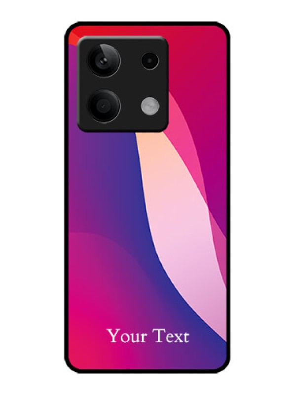 Custom Poco X6 Neo 5G Custom Metal Phone Case - Digital Abstract Overlap Design
