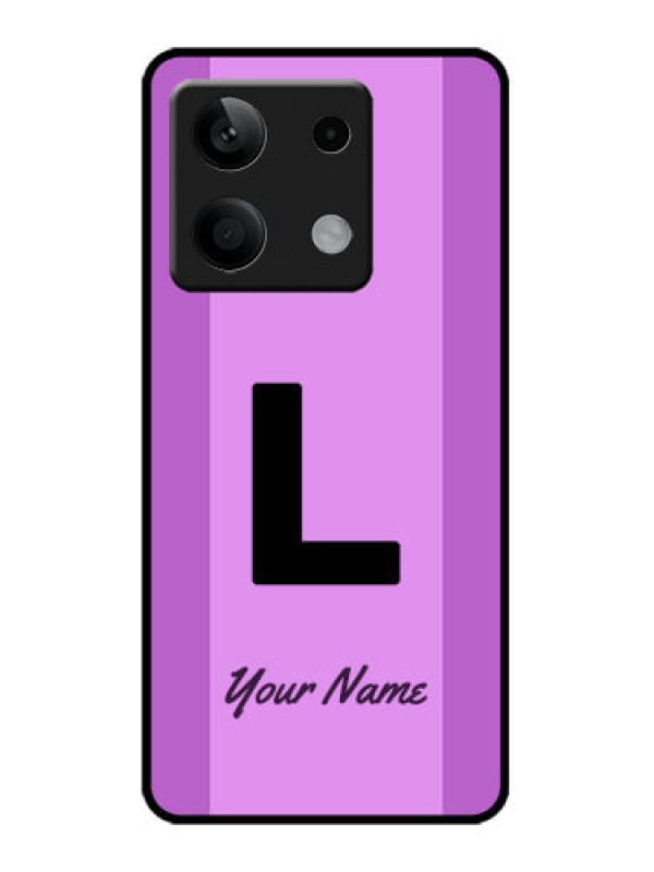 Custom Poco X6 Neo 5G Custom Metal Phone Case - Tricolor Custom Text Design