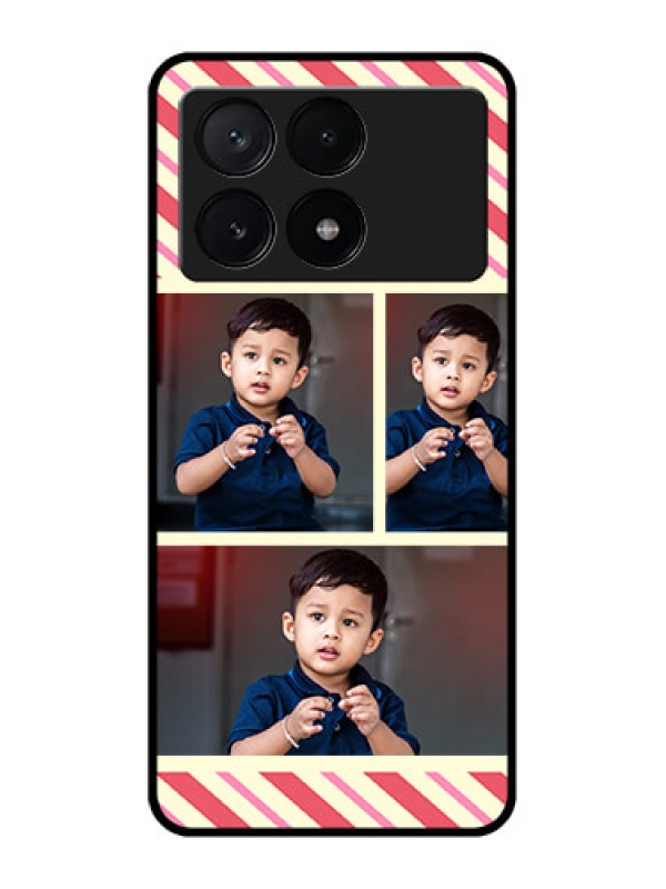 Custom Poco X6 Pro 5G Custom Metal Phone CasePicture Upload Mobile Case Design