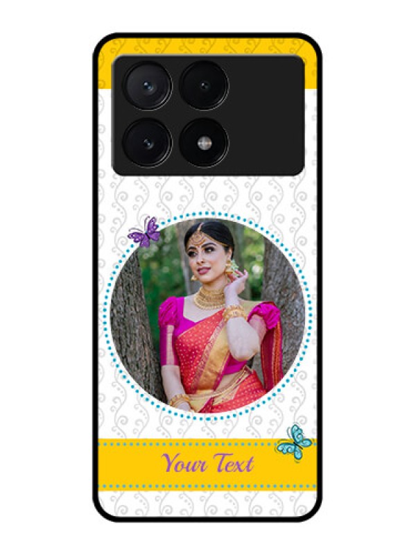 Custom Poco X6 Pro 5G Custom Metal Phone CaseGirls Premium Case Design