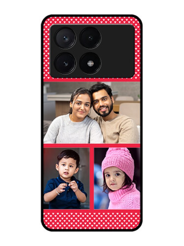 Custom Poco X6 Pro 5G Custom Metal Phone CaseBulk Photo Upload Design