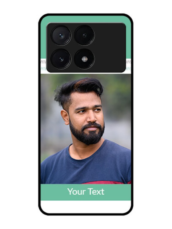 Custom Poco X6 Pro 5G Custom Metal Phone CasePremium Cases For Girls