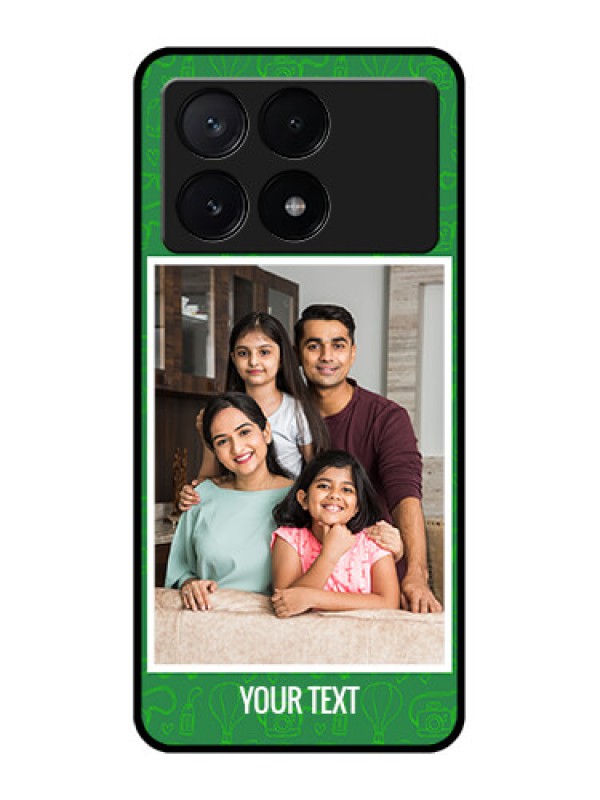 Custom Poco X6 Pro 5G Custom Metal Phone CasePicture Upload Design