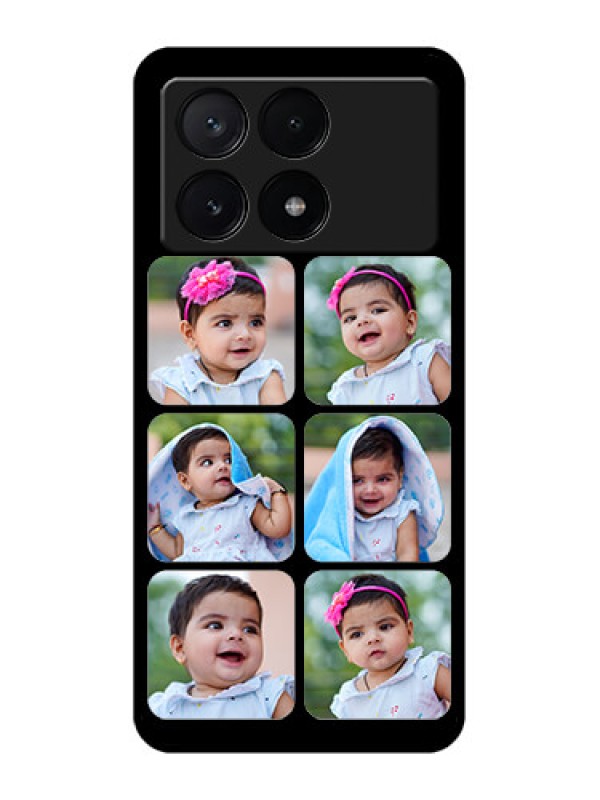 Custom Poco X6 Pro 5G Custom Metal Phone CaseMultiple Pictures Design