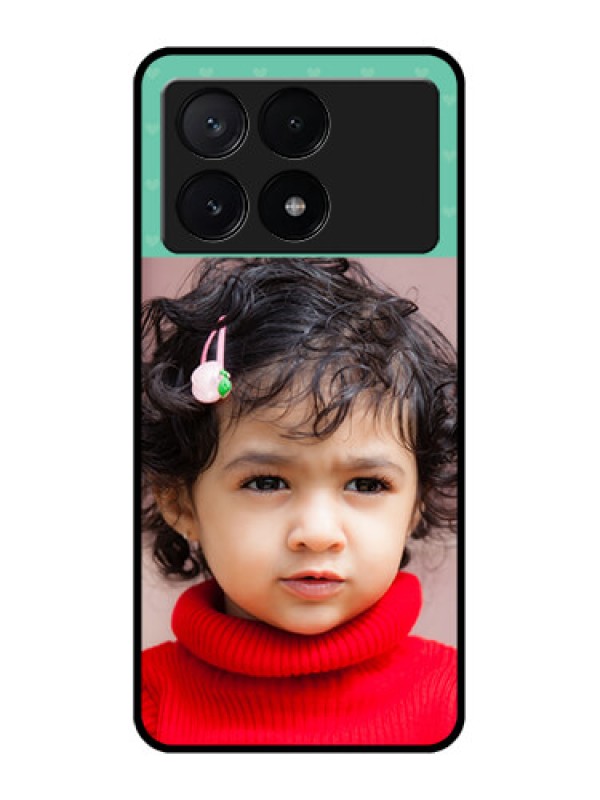 Custom Poco X6 Pro 5G Custom Metal Phone CaseLovers Picture Design