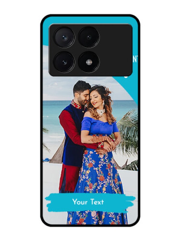 Custom Poco X6 Pro 5G Custom Metal Phone CaseHappy Moment Design