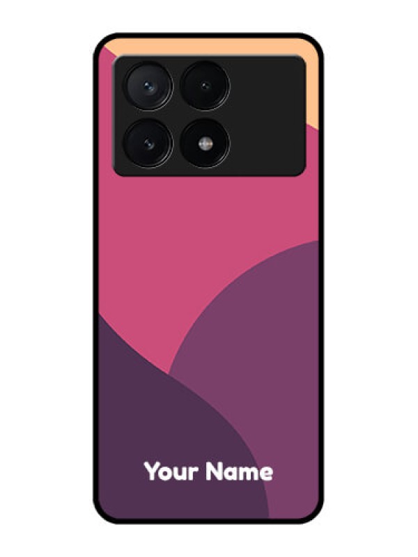 Custom Poco X6 Pro 5G Custom Metal Phone CaseMixed Multi - Colour Abstract Art Design