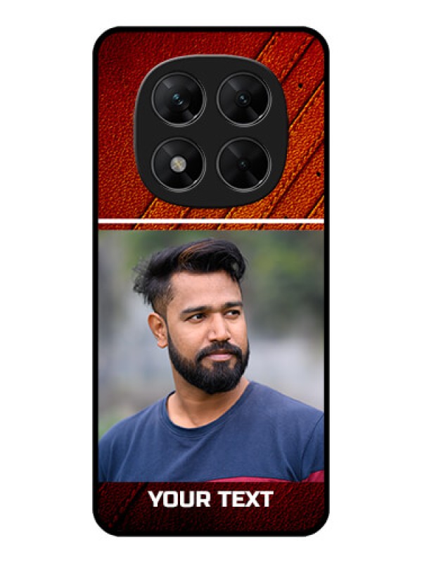 Custom Poco X7 5G Custom Metal Phone CaseLeather Phone Case Design