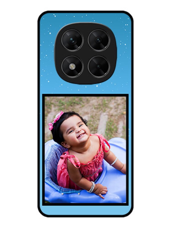 Custom Poco X7 5G Custom Metal Phone CaseWave Pattern Colorful Design