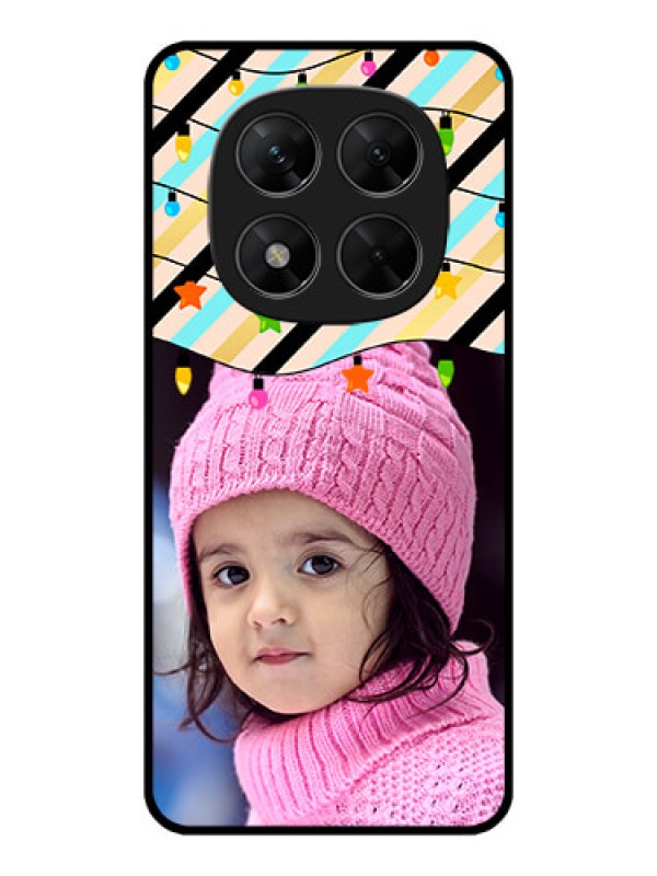 Custom Poco X7 5G Custom Metal Phone CaseLights Hanging Design