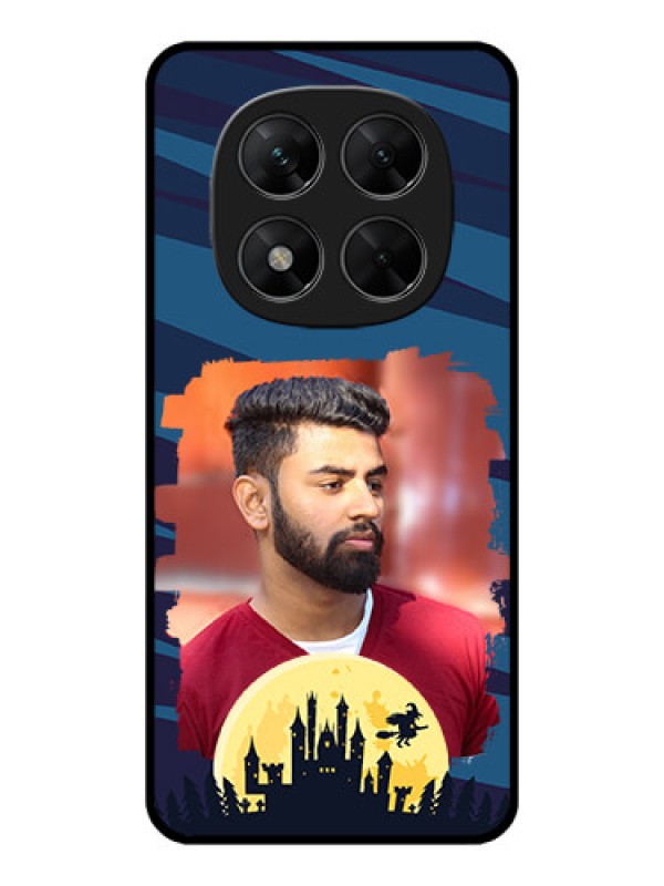 Custom Poco X7 5G Custom Metal Phone CaseHalloween Witch Design