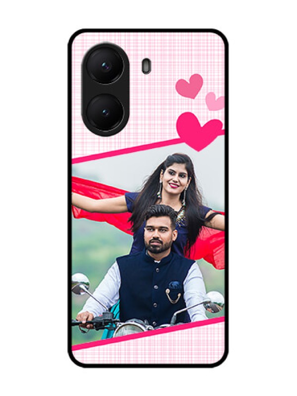 Custom Poco X7 Pro 5G Custom Metal Phone Case - Love Shape Heart Design