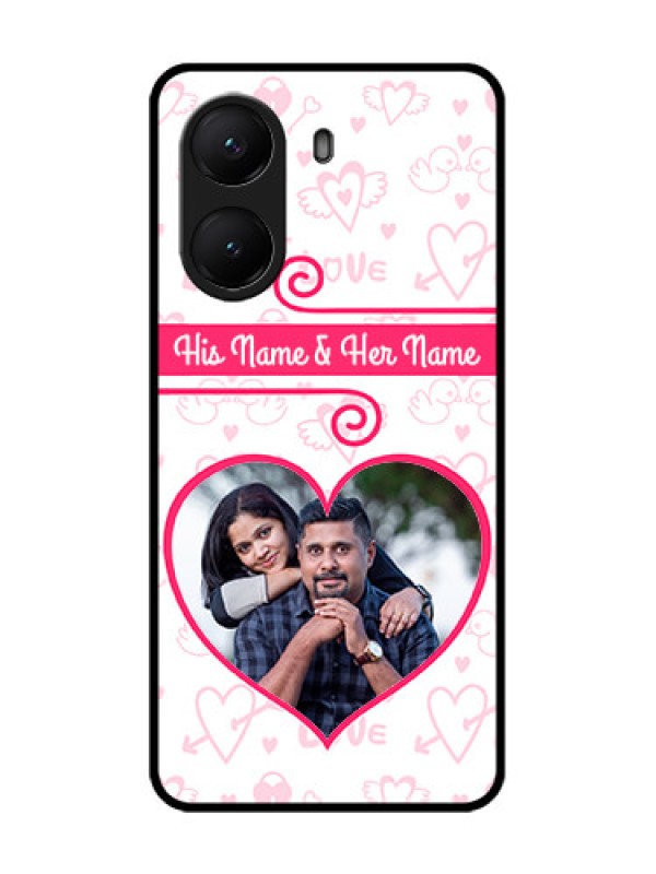 Custom Poco X7 Pro 5G Custom Metal Phone Case - Heart Shape Love Design