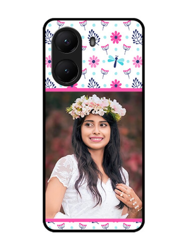 Custom Poco X7 Pro 5G Custom Metal Phone Case - Colorful Flower Design
