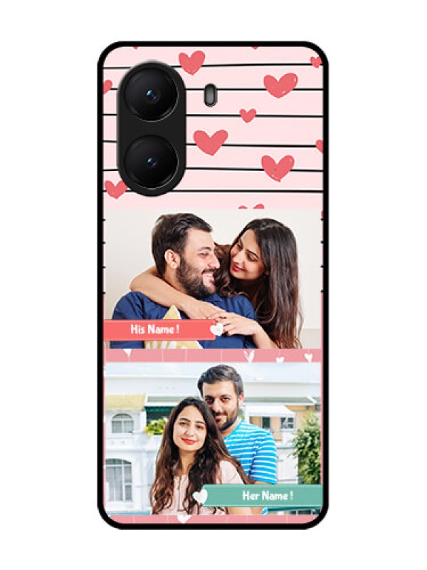 Custom Poco X7 Pro 5G Custom Metal Phone Case - Photo With Heart Design