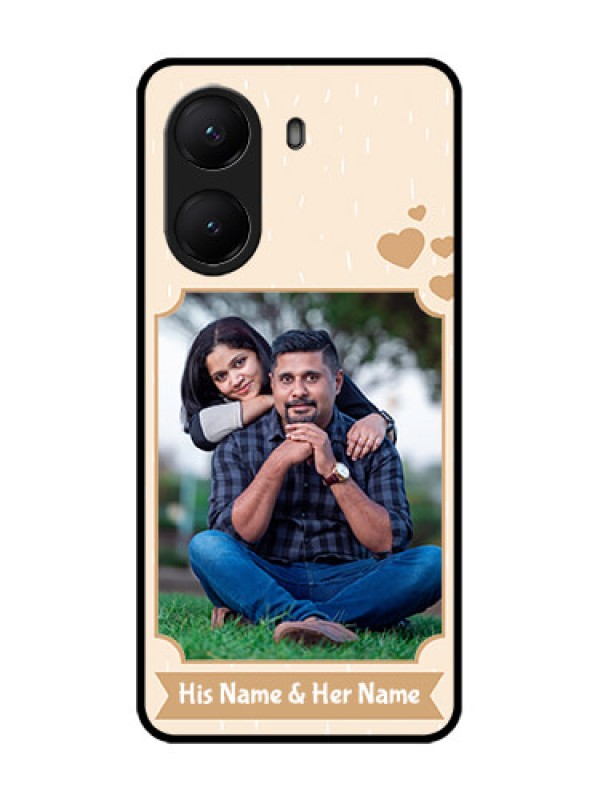 Custom Poco X7 Pro 5G Custom Metal Phone Case - With Confetti Love Design