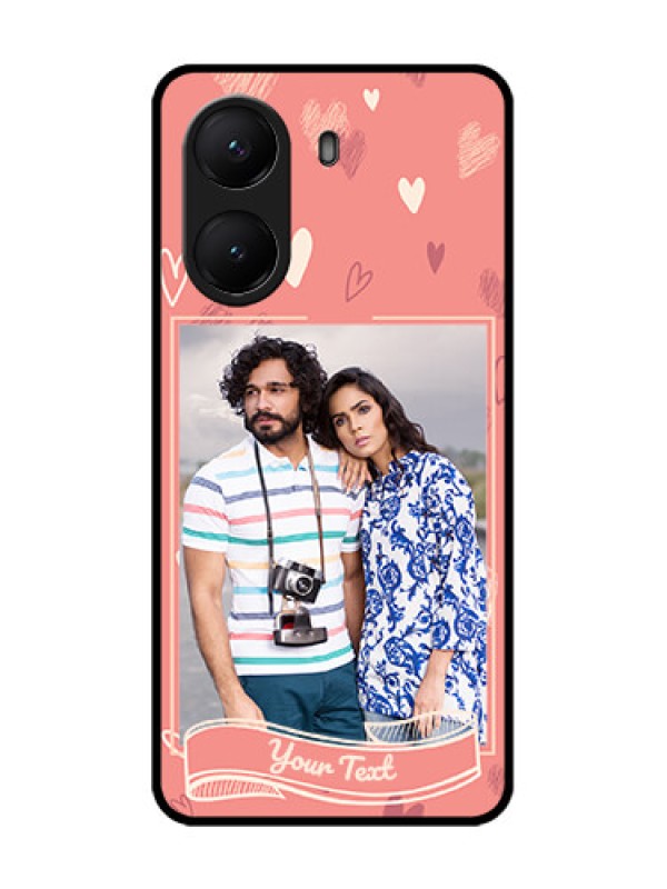 Custom Poco X7 Pro 5G Custom Metal Phone Case - Love Doodle Art Design