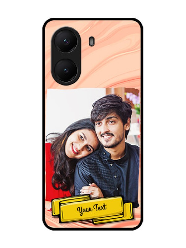 Custom Poco X7 Pro 5G Custom Metal Phone Case - Marble Texture Design