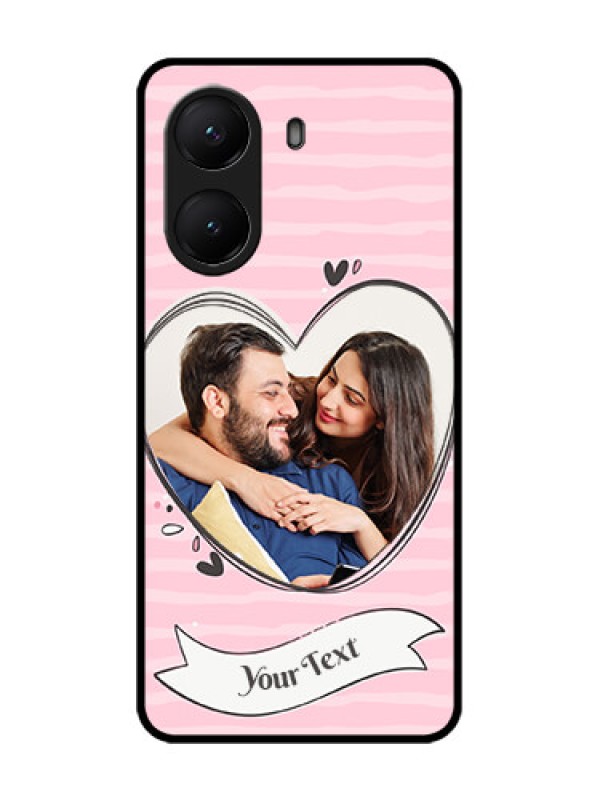Custom Poco X7 Pro 5G Custom Metal Phone Case - Vintage Heart Design