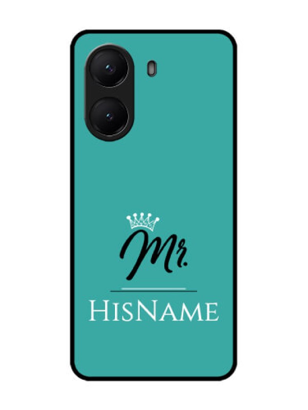 Custom Poco X7 Pro 5G Custom Metal Phone Case - Mr With Name Design