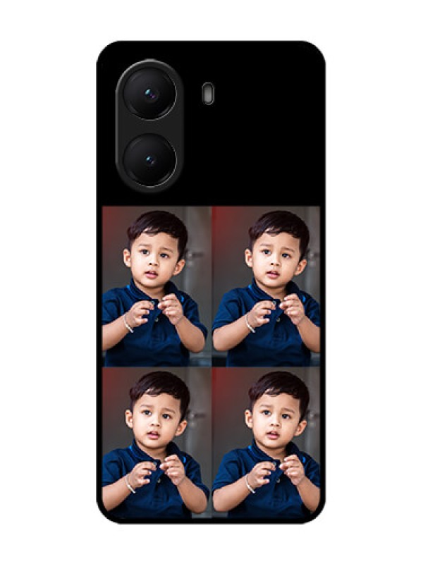 Custom Poco X7 Pro 5G Custom Metal Phone Case - 4 Image Holder Design