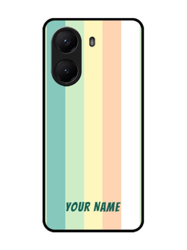 Custom Poco X7 Pro 5G Custom Metal Phone Case - Multi - Colour Stripes Design