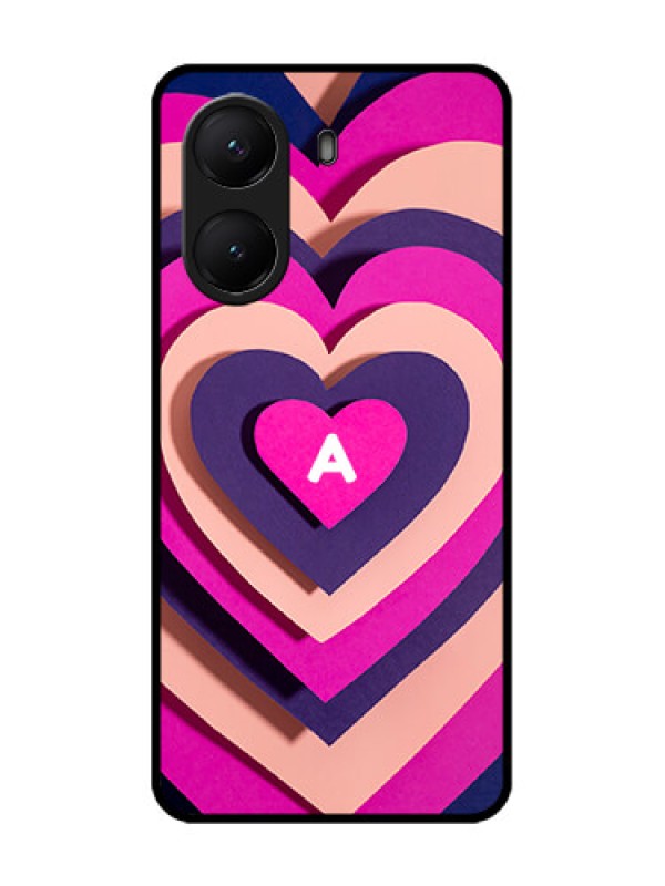 Custom Poco X7 Pro 5G Custom Metal Phone Case - Cute Heart Pattern Design