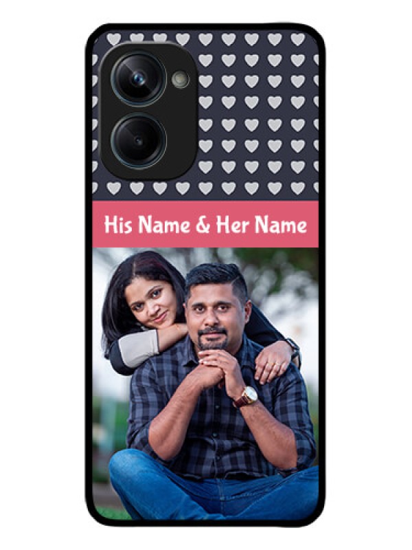 Custom Realme 10 Pro 5G Custom Metal Phone CaseLove Symbols Design