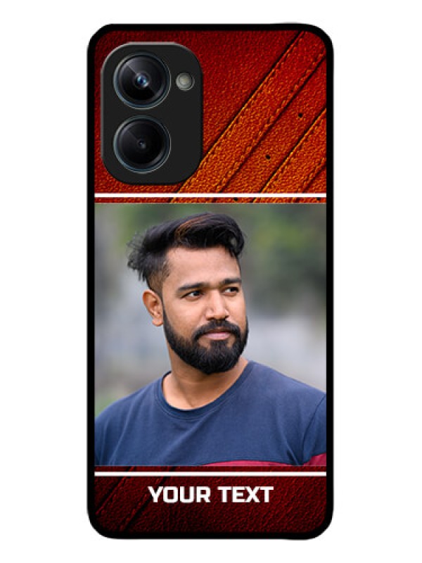 Custom Realme 10 Pro 5G Custom Metal Phone CaseLeather Phone Case Design