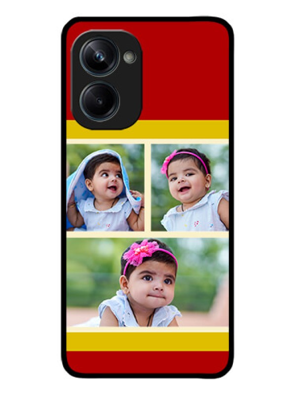 Custom Realme 10 Pro 5G Custom Metal Phone CaseMultiple Pic Upload Design