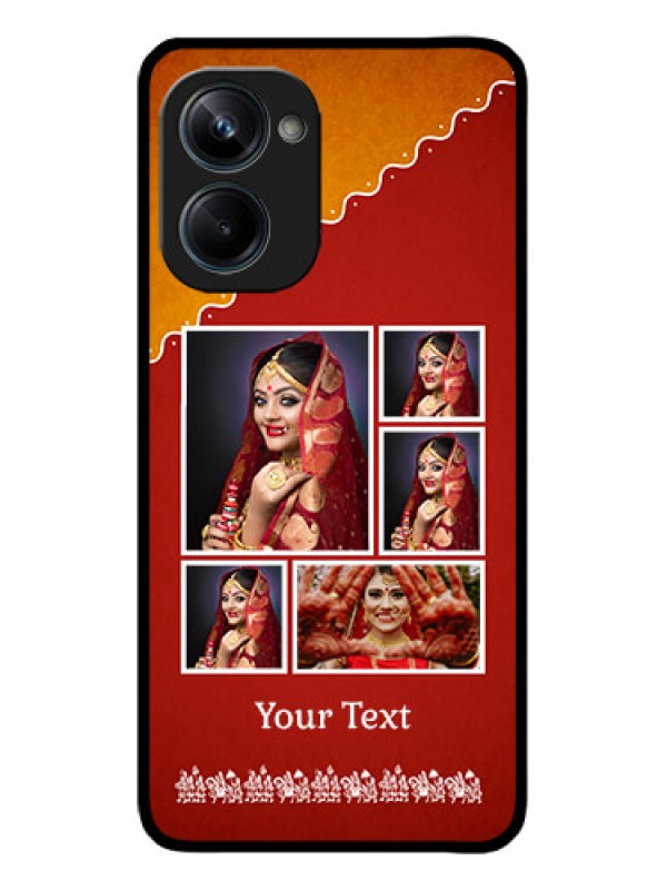 Custom Realme 10 Pro 5G Custom Metal Phone CaseWedding Pic Upload Design