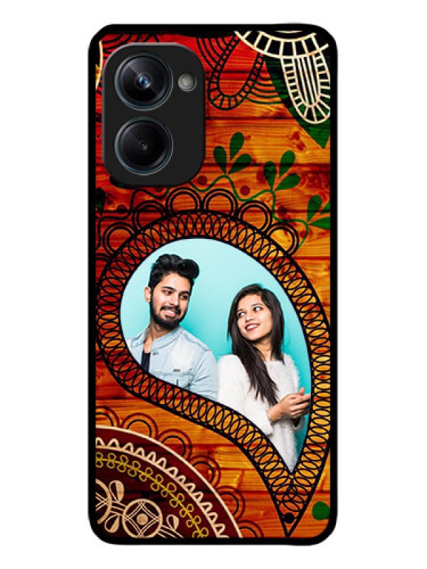 Custom Realme 10 Pro 5G Custom Metal Phone CaseAbstract Colorful Design