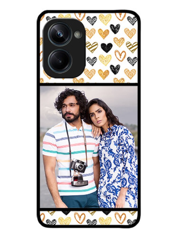 Custom Realme 10 Pro 5G Custom Metal Phone CaseLove Symbol Design