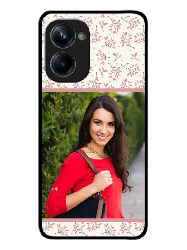 Custom Realme 10 Pro 5G Custom Metal Phone CaseStunning Floral Design